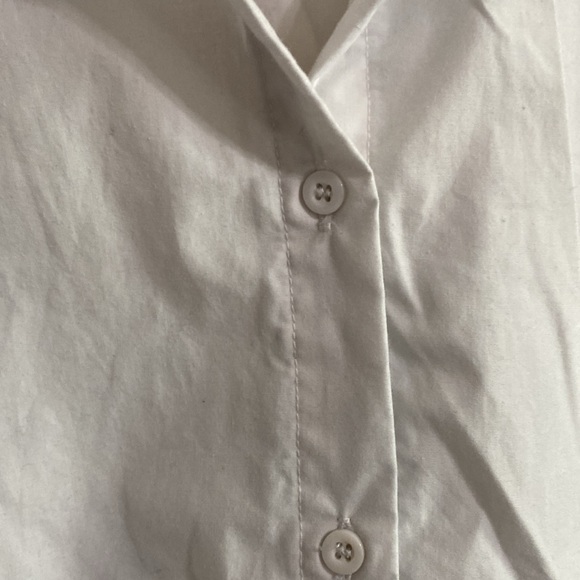 Girls Short sleeve button up cap sleeve - Picture 2 of 3